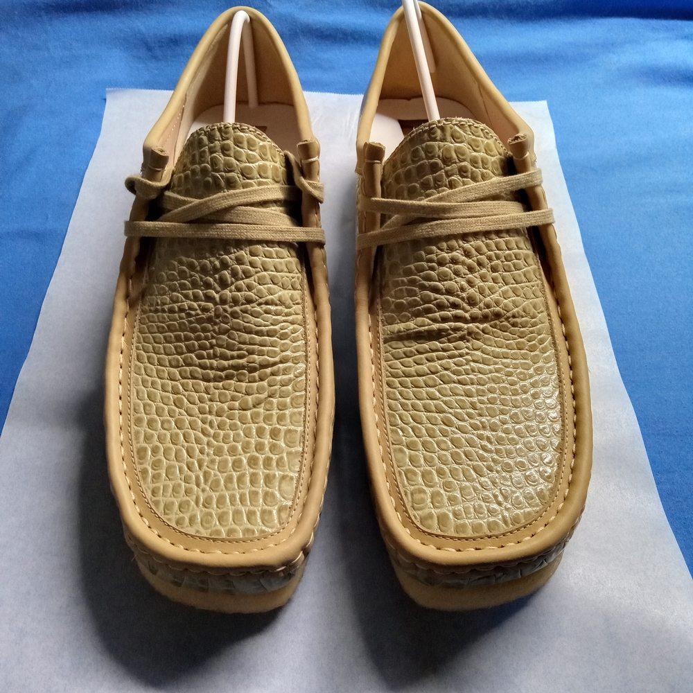 Clarks Wallabee Maple Crocodile - Mens Size 12 - Crepe Soles